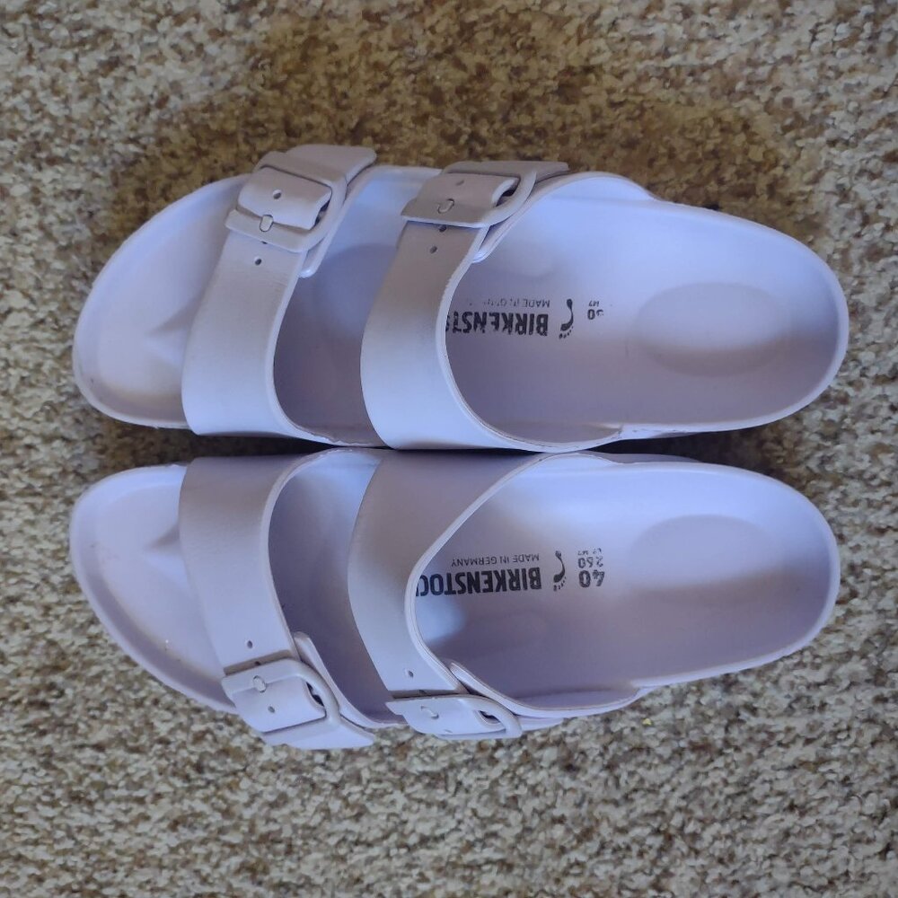 Pale Purple EVA Birkenstock Arizona Sandals